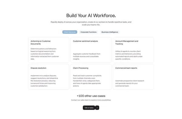 Noxus - One Platform. All Things Enterprise AI - Landing design inspiration