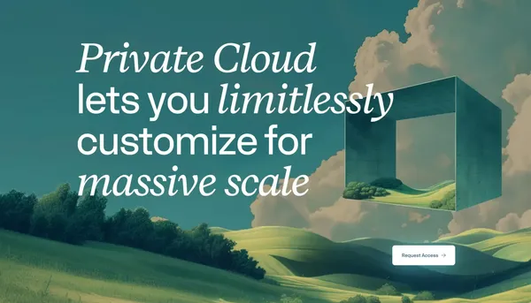 AI Infrastructure to take you anywhere - Landing design inspiration