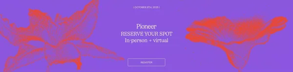 Pioneer by Fin | A summit for AI customer service leaders - Landing design inspiration
