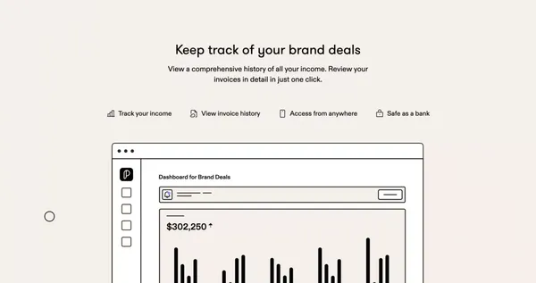 Peblo | Paying creators faster - Landing design inspiration