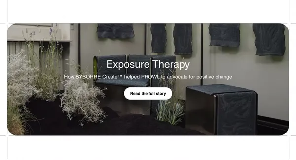 BYBORRE - Landing design inspiration