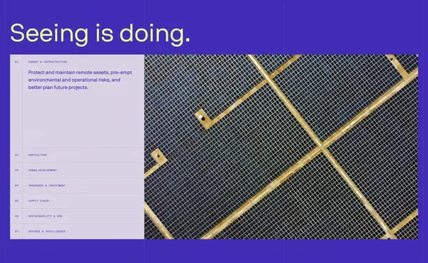 Albedo - Landing design inspiration