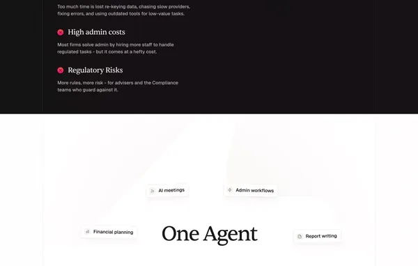 Superplan | AI Paraplanner at your service - Landing design inspiration