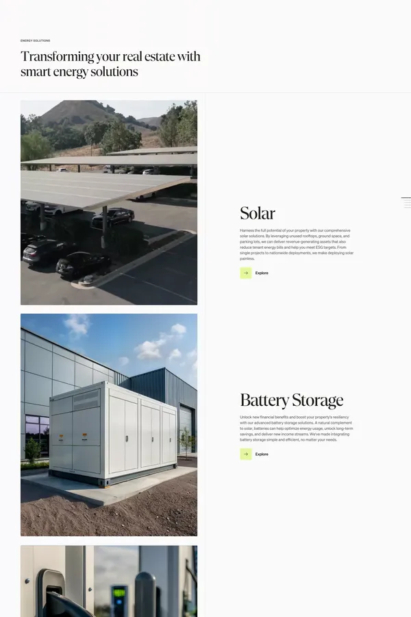 Real estate's most trusted energy partner – Wunder - Landing design inspiration