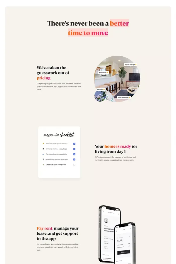 Bungalow | Best Room & Home Rentals Experience - Landing design inspiration