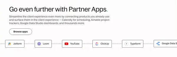 Copilot • Client portal • Customer portal • Nocode builder - Landing design inspiration