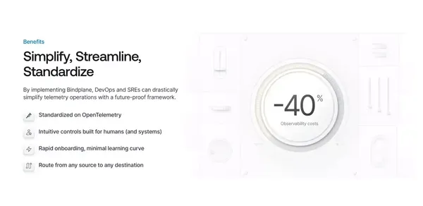 ObservIQ - Landing design inspiration