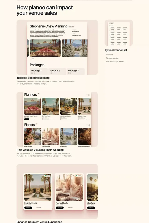 Planoo - Landing design inspiration