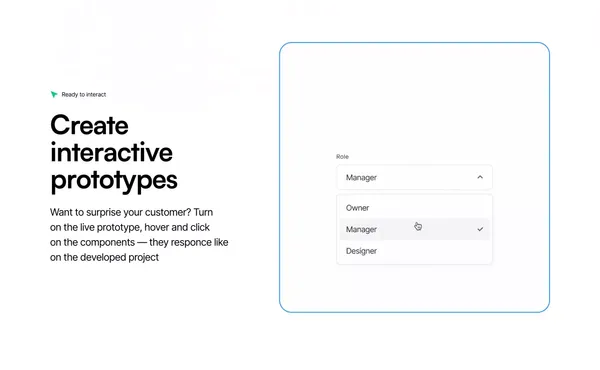 Design system for Figma - Module. UI Kit - Landing design inspiration