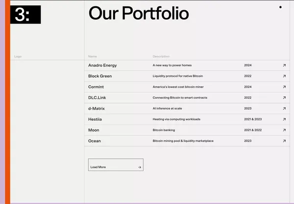 NLC | New Layer Capital - Portfolio design inspiration