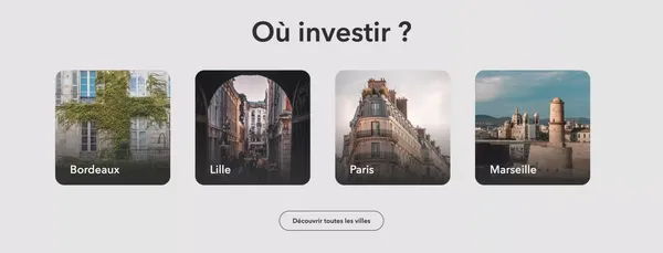 Masteos : le temple de l'investissement locatif clés en main - Landing design inspiration