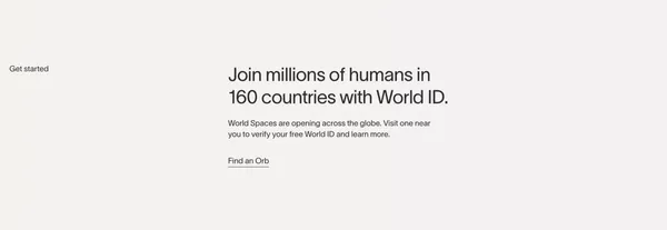 World - The real human network. - Landing design inspiration