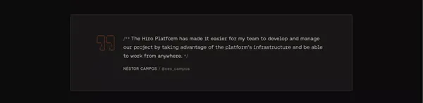 Platform - Landing design inspiration