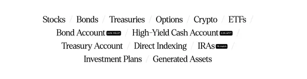 Stocks, Bonds, Crypto, & Options Investing App - Public.com - Landing design inspiration