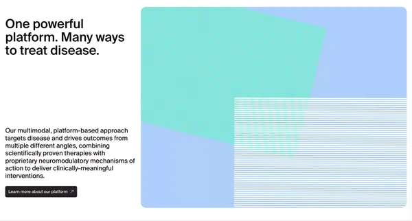 Click Therapeutics - Where Science Meets Software - Landing design inspiration
