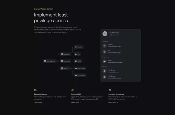 Twingate: It's time to ditch your VPN - Landing design inspiration