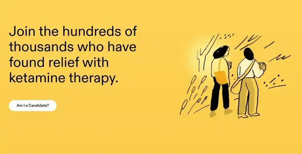 Mindbloom: ketamine therapy for anxiety and depression - Landing design inspiration