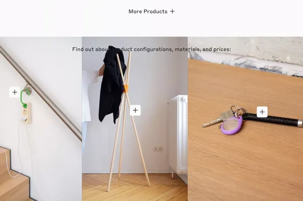 1×1 Systems - Landing design inspiration