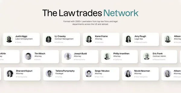 Lawtrades - Top legal talent, on demand. - Landing design inspiration
