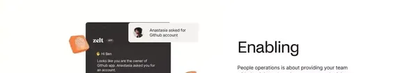 Zelt – The employee platform for growth - Landing design inspiration