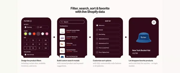 Framer Commerce | Shopify x Framer - Landing design inspiration