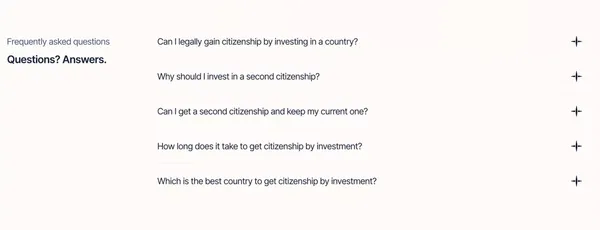 CitizenX | The most trusted Citizenship by Investment platform - Landing design inspiration