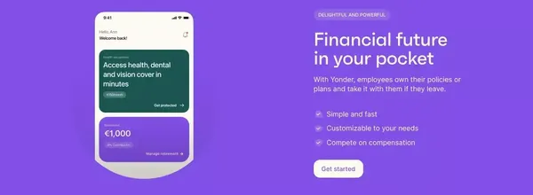 Yonder - Landing design inspiration