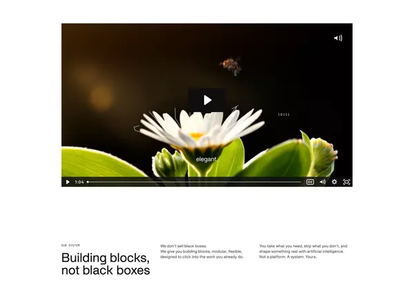 AI Software for Labs and Enterprise | Invisible Technologies - Landing design inspiration
