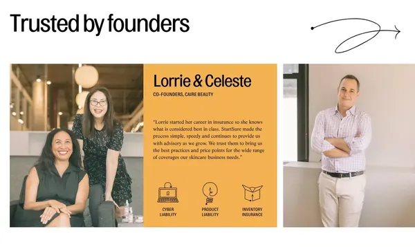 StartSure - Landing design inspiration