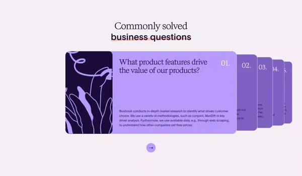 Empower Your Business | Boobook Data-Driven Insights - Landing design inspiration