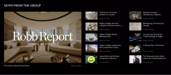 Allect | International Design Group - Landing design inspiration