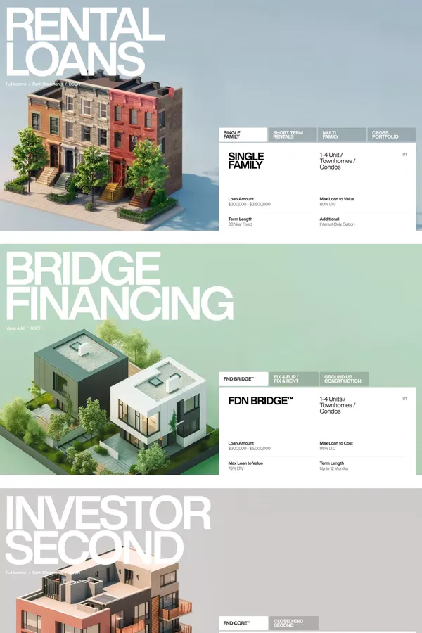 Foundation | Real Estate Investment - Landing design inspiration