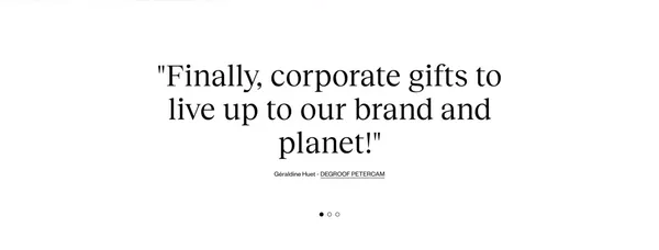 Merchery | Promotional products made sustainable - Landing design inspiration
