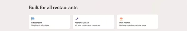 allO - Run the Restaurant Your Guests Love - Landing design inspiration