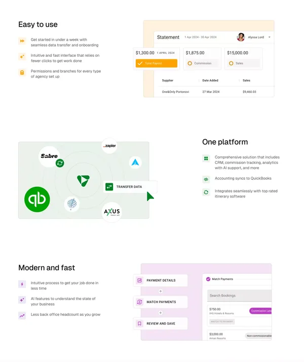 TripSuite - Landing design inspiration