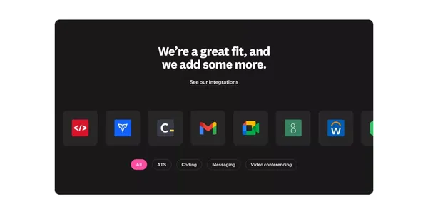 ModernLoop | The automated scheduling platform for interviews - Landing design inspiration