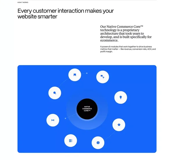 AI Ecommerce Search and Product Discovery | Constructor - Landing design inspiration
