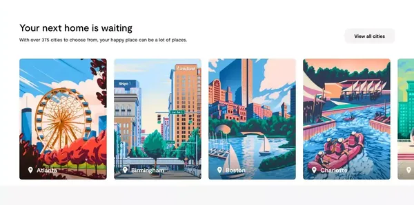 Just a moment... - Landing design inspiration