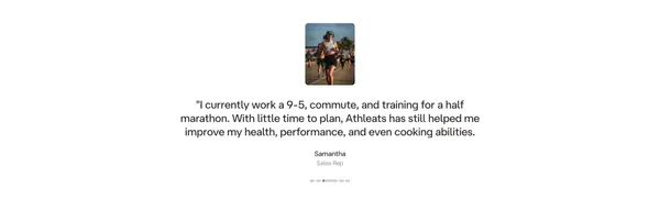 Athleats | Fuel Your Body with Easy & Healthy Recipes - Other design inspiration
