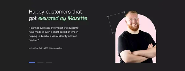 Mazette.co - Brand, Product, Webflow - Landing design inspiration