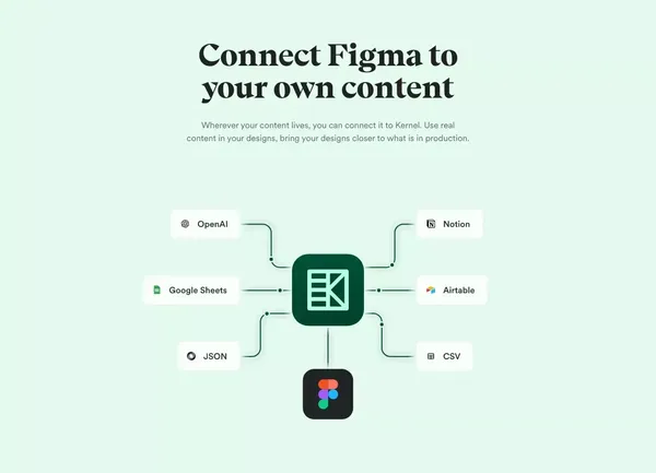 Kernel · Your content copilot - Landing design inspiration