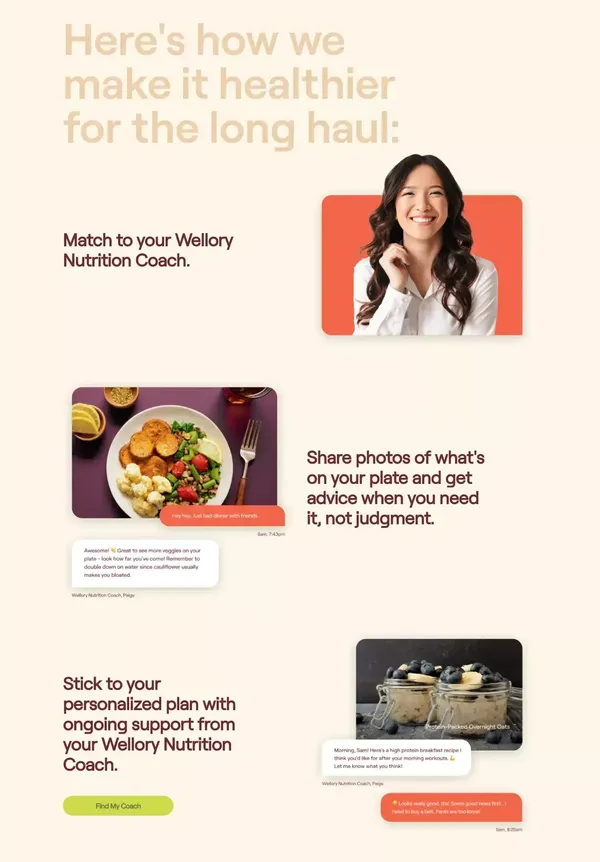 Wellory | Wellory - Landing design inspiration