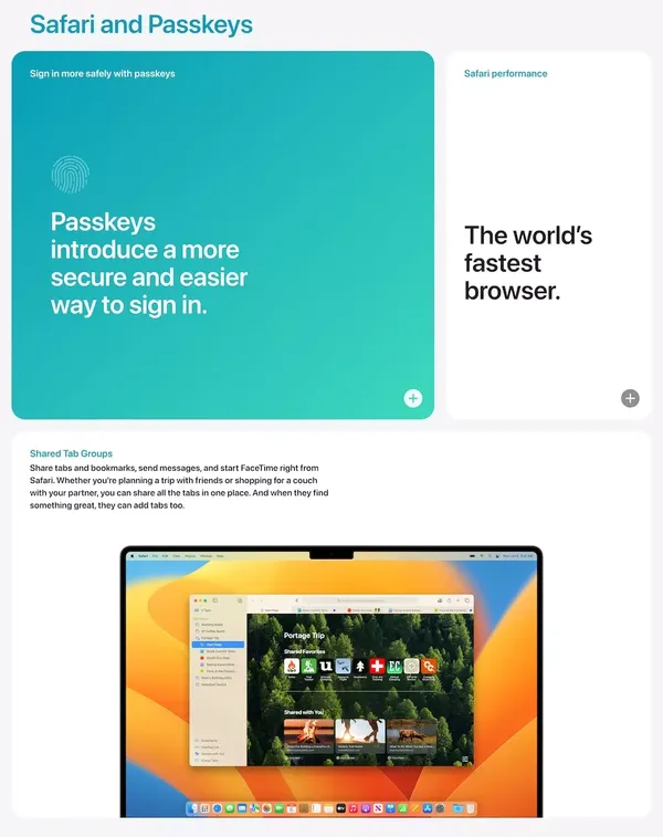 macOS Ventura Preview - Apple - Landing design inspiration