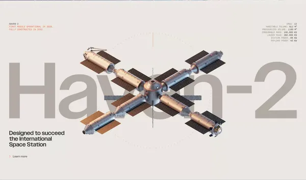 Vast – Building Next-Generation Space Stations - Landing design inspiration