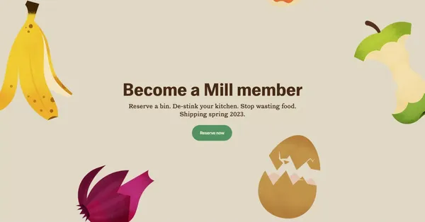 Mill | Home - Landing design inspiration