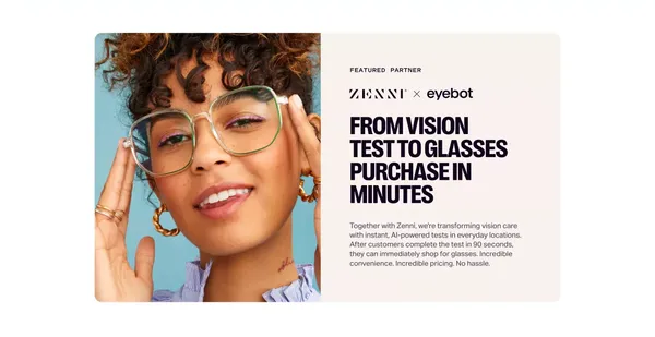 Vision Care at the Speed of Sight – Eyebot - Landing design inspiration