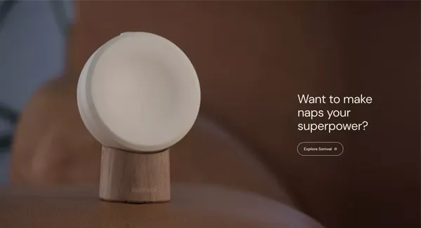 Somvai - Landing design inspiration