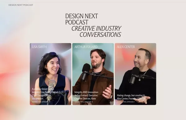 Craft - Unearthing What's Next - Portfolio design inspiration