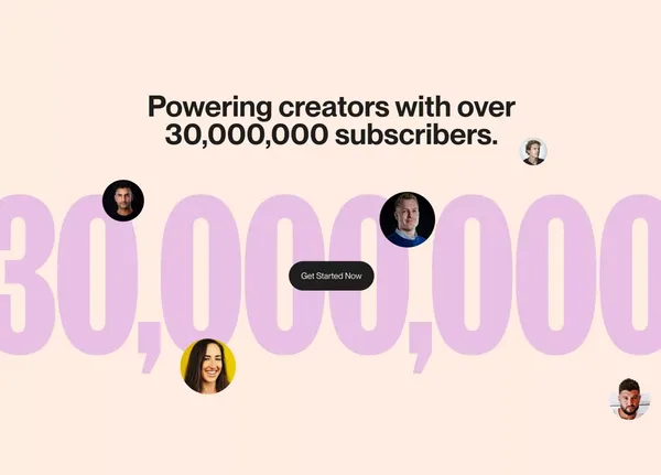 ViralCuts - Short Form Video Animators that Make Your Brand Go Big - Landing design inspiration