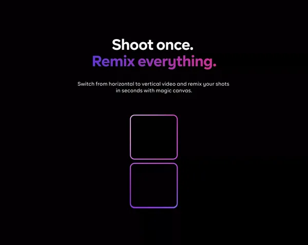 Detail â Capture everything - Landing design inspiration